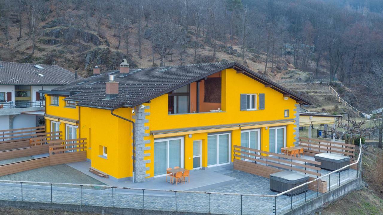 Scarpape Apartment Giubiasco Bagian luar foto