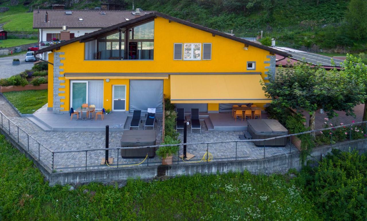 Scarpape Apartment Giubiasco Bagian luar foto